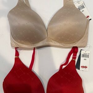 Ralph Lauren Comfort Collection Repeat-logo Wireless T-shirt Bras 36DD